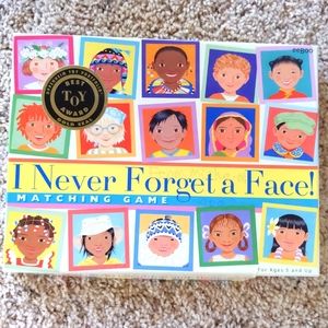 *BOGO* Oppenheim Best Toy Award Matching Face Game, vtg